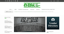 Desktop Screenshot of elgl.org
